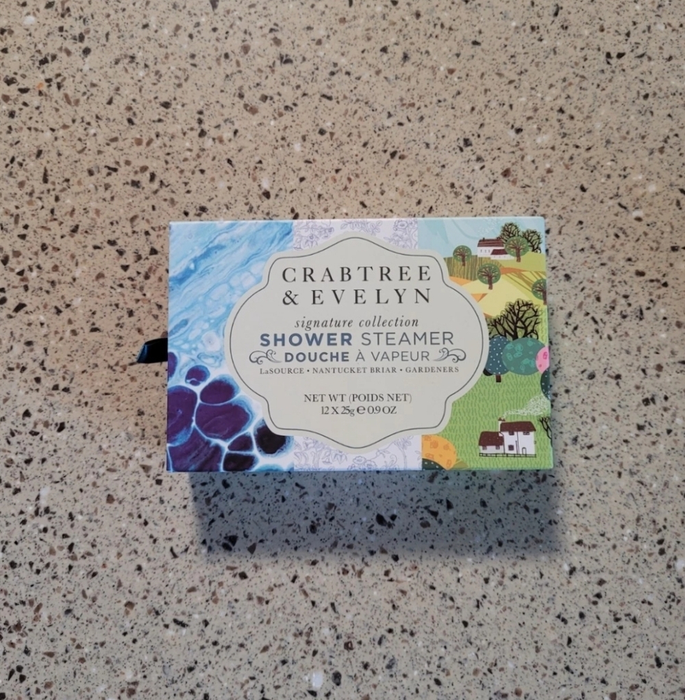 Crabtree & Evelyn Signature Collection Shower Steamers 12 Tablets 3 Scents NEW